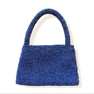 Iridescent Y2K Glass Bead Mini Purse